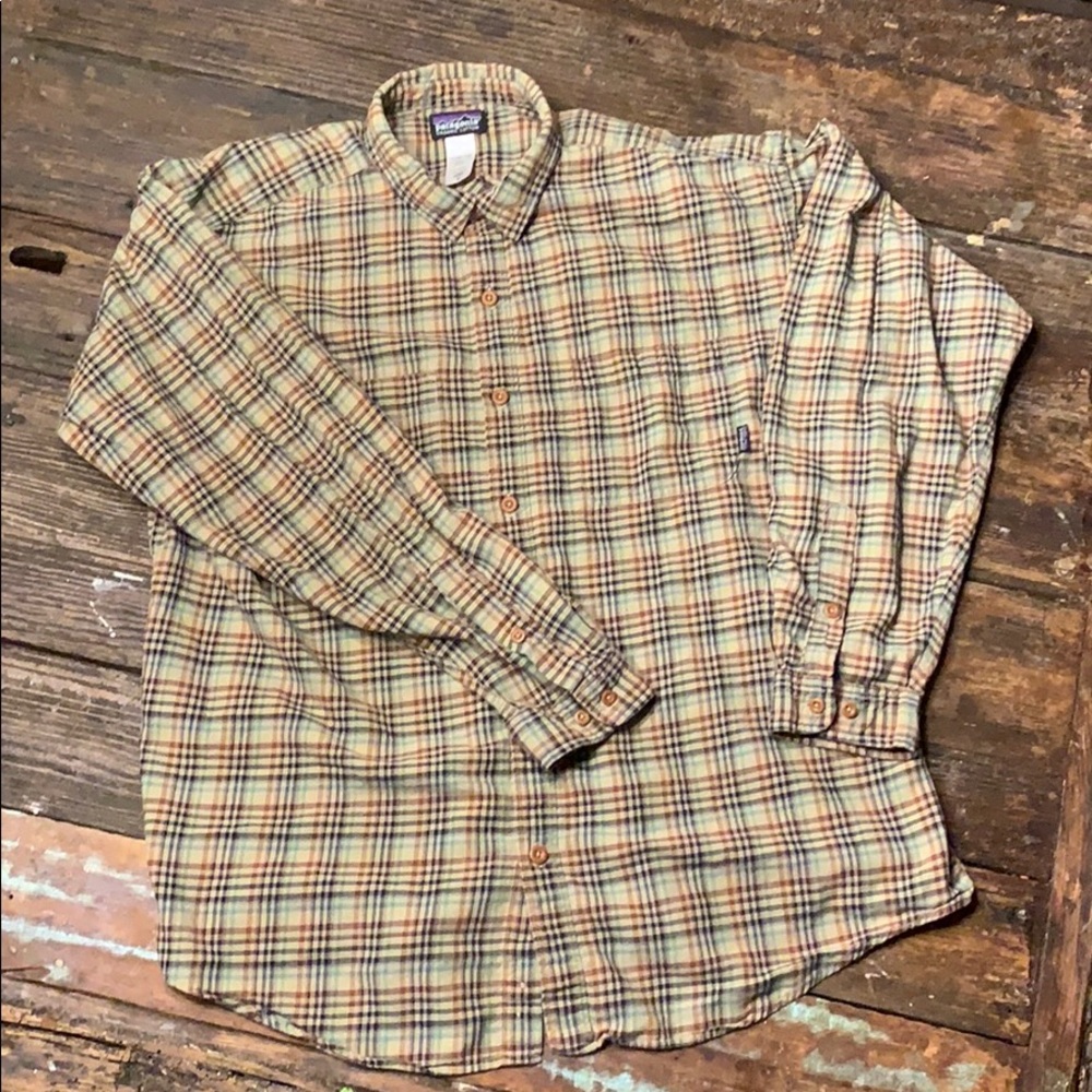 Patagonia long sleeve flannel